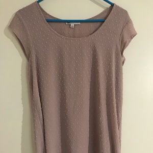 Textured shirt sleeve shirt